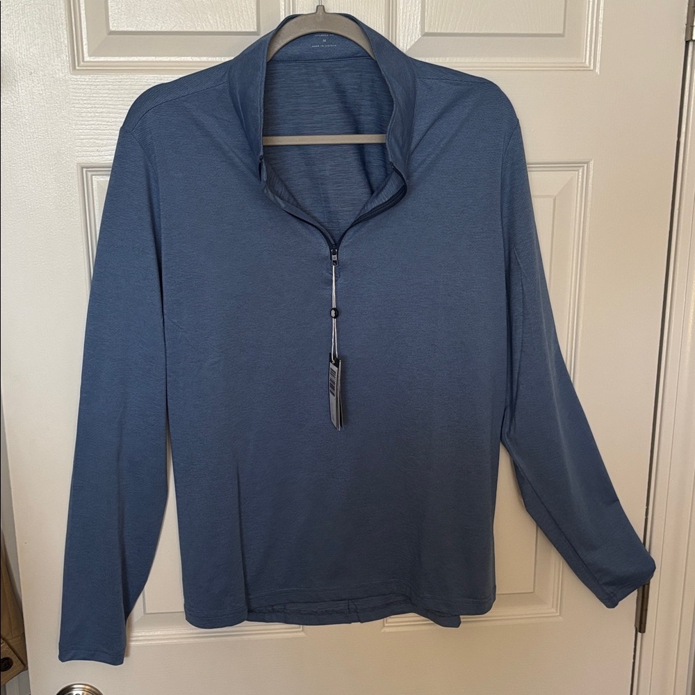 Holderness & Bourne Men’s Blue The Bell Pullover Sz Med NWT